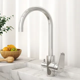 Смеситель для кухни Damixa Merkur 400730000 высокий хром